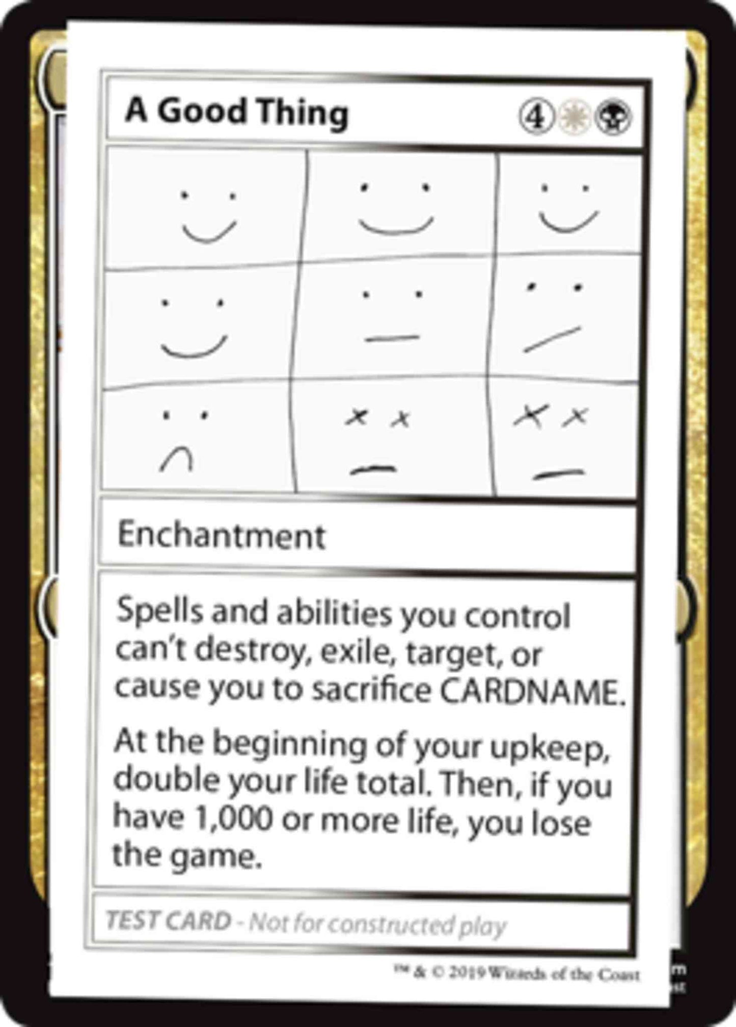 A Good Thing - No Symbol [86] [Mystery Booster Playtest Cards 2021] [Non-Foil]