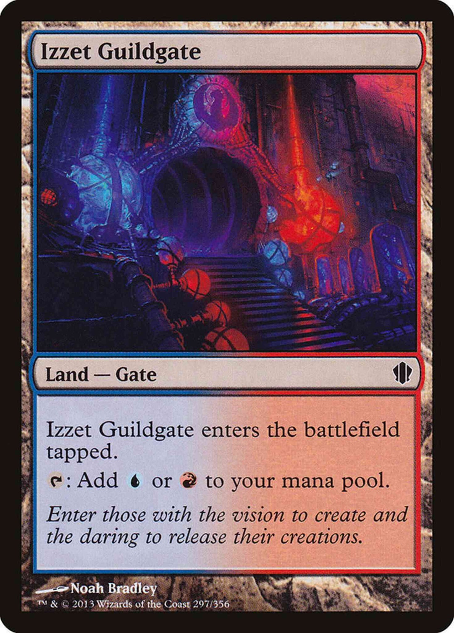 Izzet Guildgate [297] [Commander 2013] [Non-Foil]