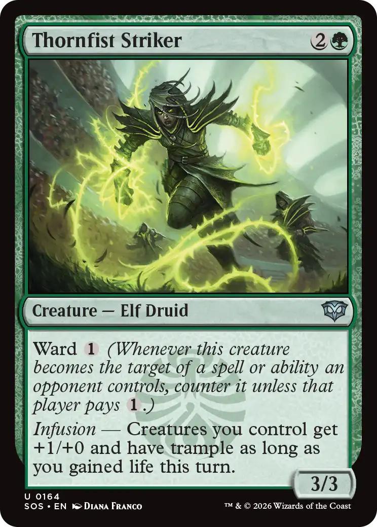 Thornfist Striker [164] [Secrets of Strixhaven] [Non-Foil]