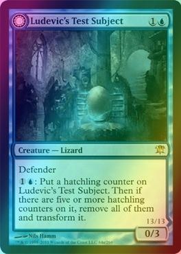 Ludevic's Test Subject // Ludevic's Abomination [64] [Innistrad] [Foil]