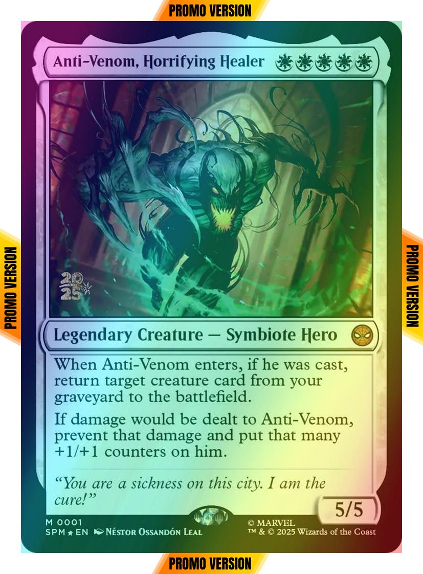 Anti-Venom, Horrifying Healer [1s] [Marvel's Spider-Man: Promos] [Foil]
