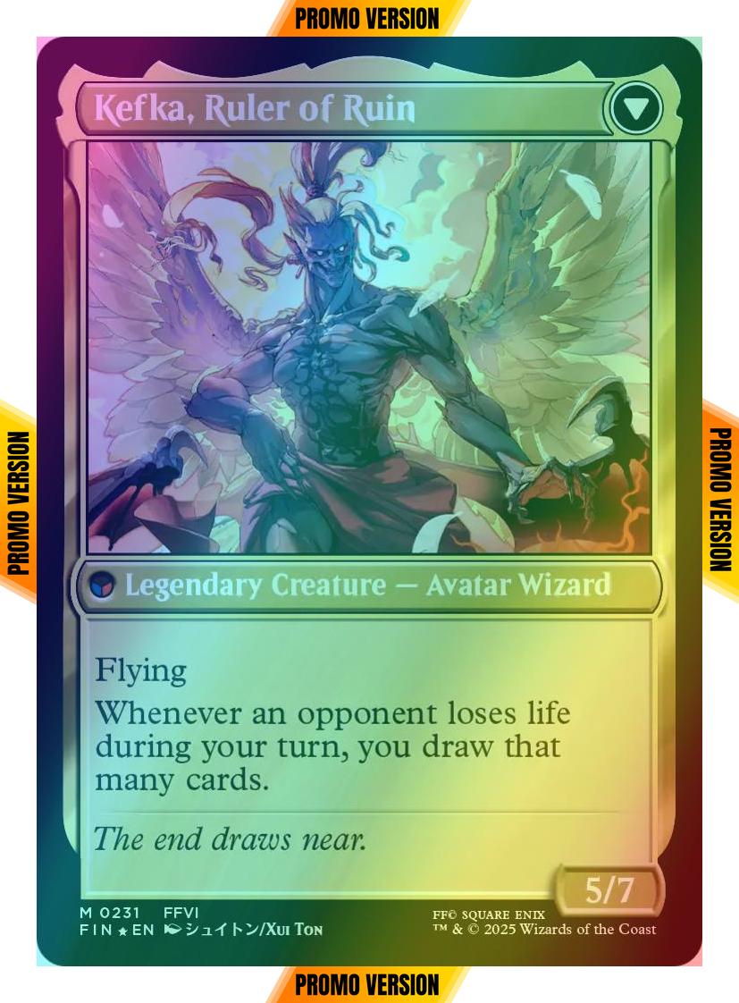 Kefka, Court Mage // Kefka, Ruler of Ruin [231s] [Prerelease] [FINAL FANTASY: Promos] [Foil]
