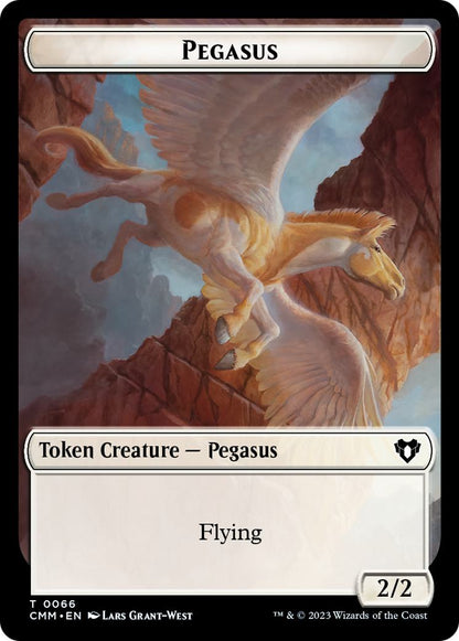 Copy Token (54) // Pegasus Token (66) [Commander Masters: Tokens] [Non-Foil]