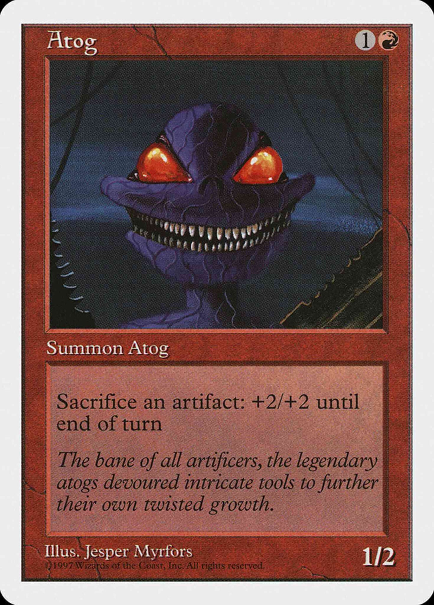 Atog [209] [Fifth Edition] [Non-Foil]