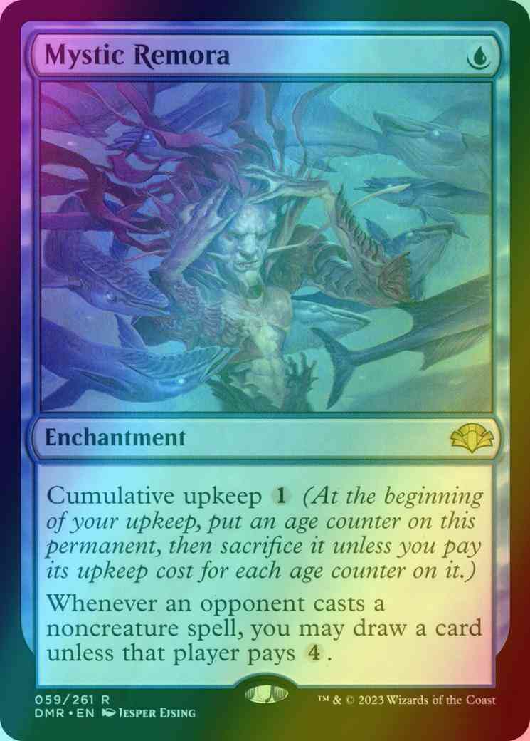 Mystic Remora [59] [Dominaria Remastered] [Foil]