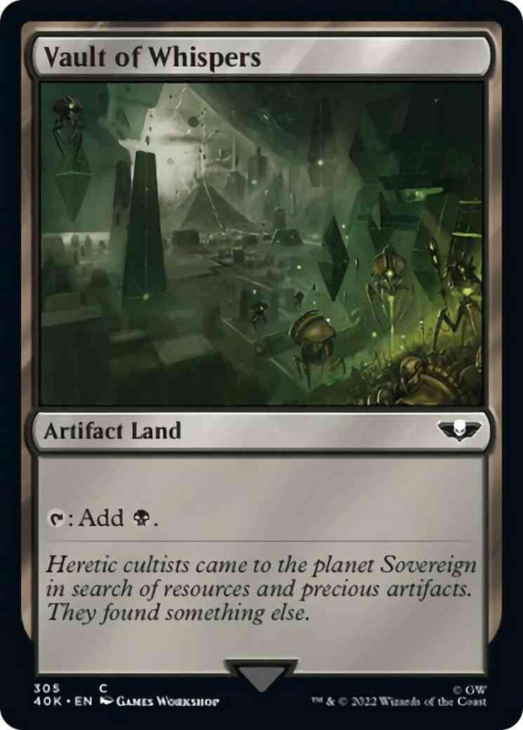 Vault of Whispers [305] [Universes Beyond: Warhammer 40,000] [Non-Foil]