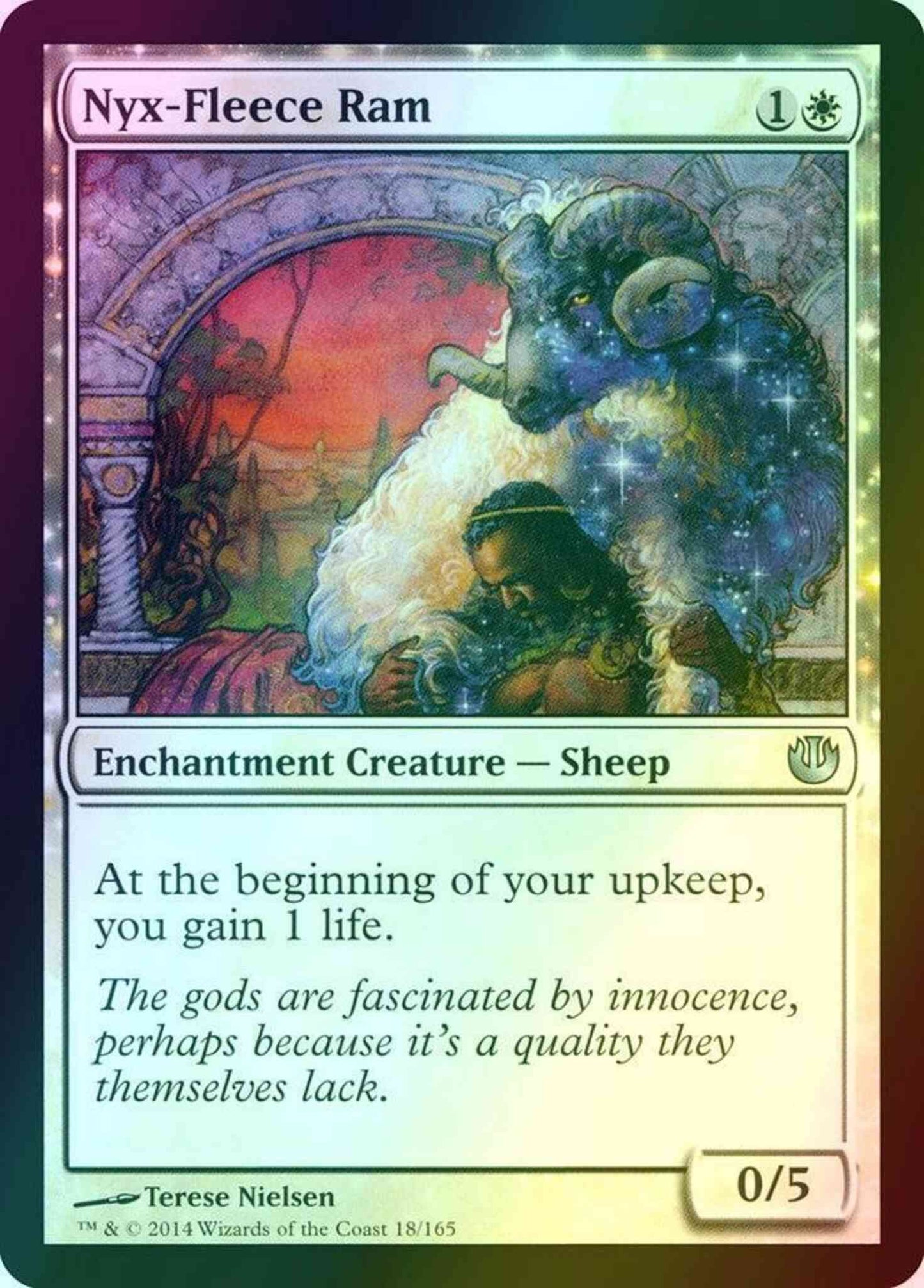 Nyx-Fleece Ram [18] [Journey into Nyx] [Foil]