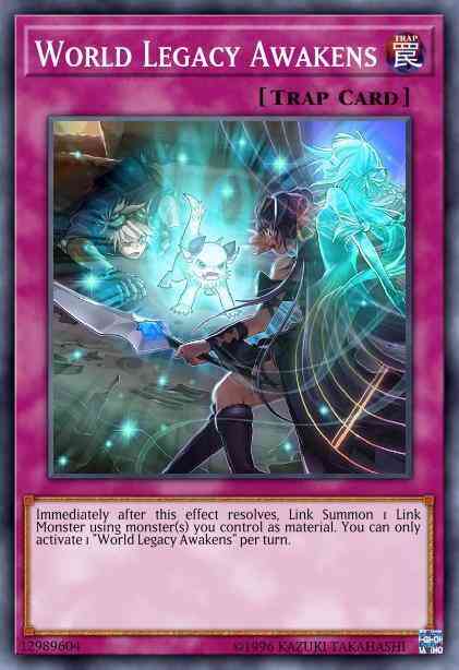 World Legacy Awakens - FLOD-EN071 - Rare - 1st Edition