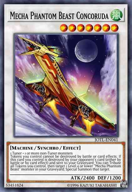 Mecha Phantom Beast Concoruda - MP14-EN093 - Super Rare - 1st Edition