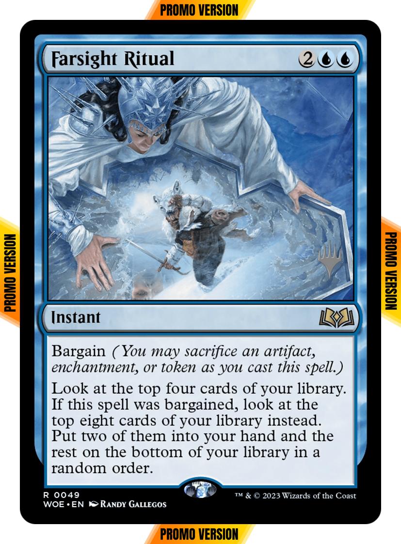 Farsight Ritual [49p] [Promo Pack] [Wilds of Eldraine: Promos] [Non-Foil]