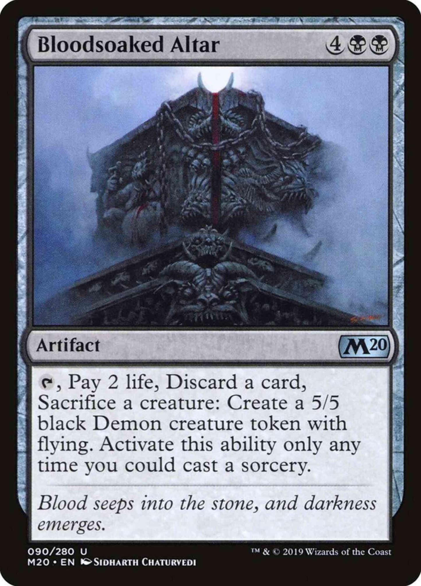 Bloodsoaked Altar [90] [Core Set 2020] [Non-Foil]
