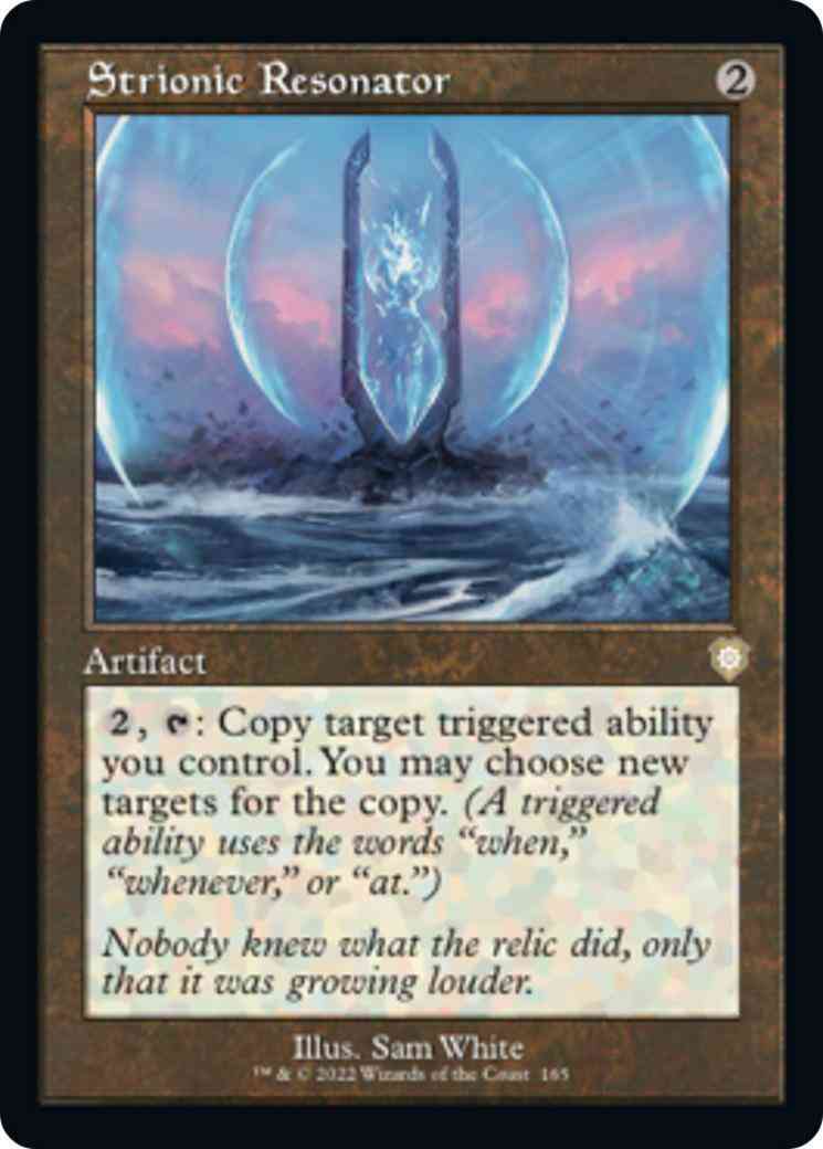 Strionic Resonator [165] [Retro Frame] [The Brothers' War: Commander] [Non-Foil]