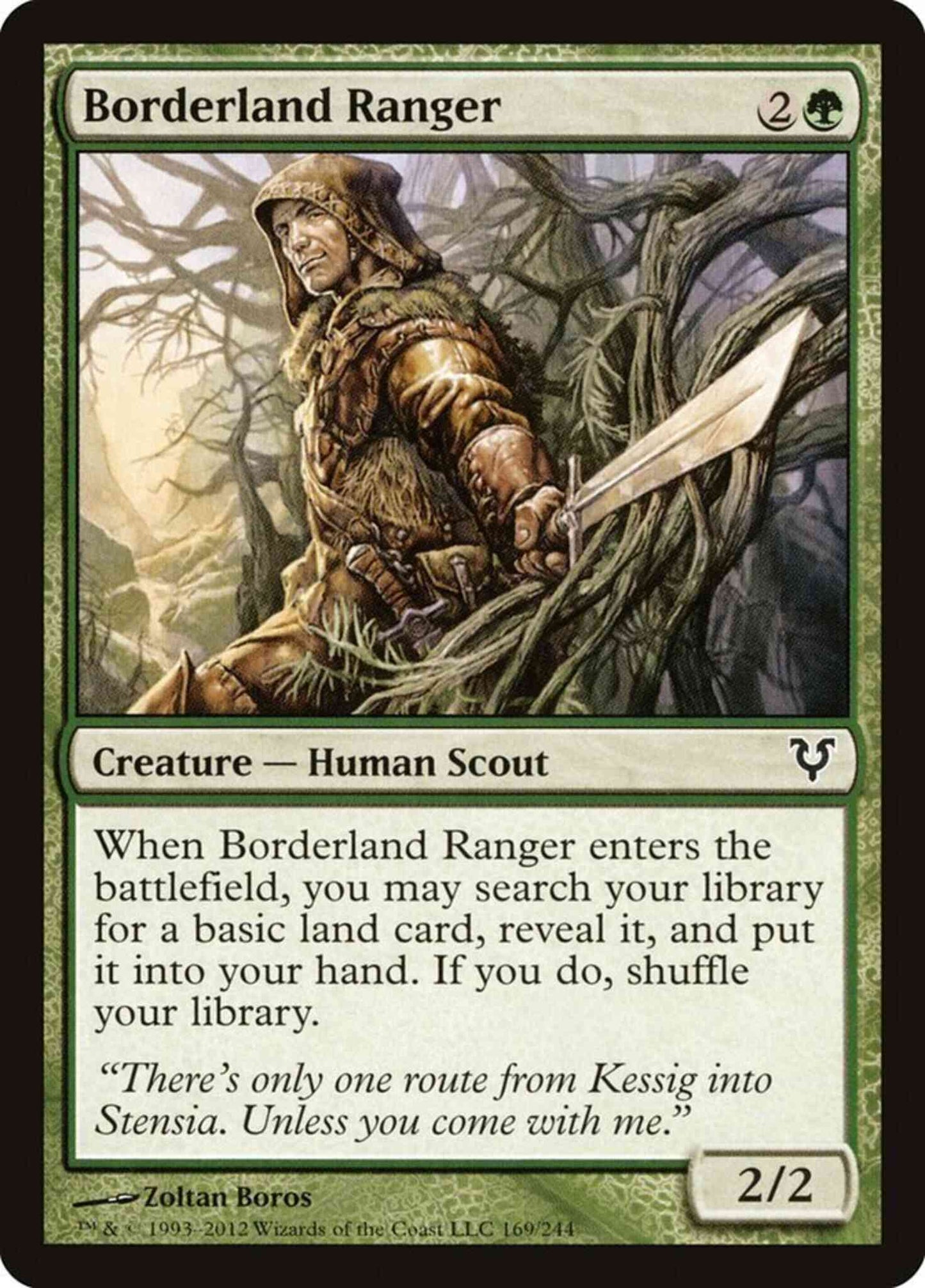 Borderland Ranger [169] [Avacyn Restored] [Non-Foil]