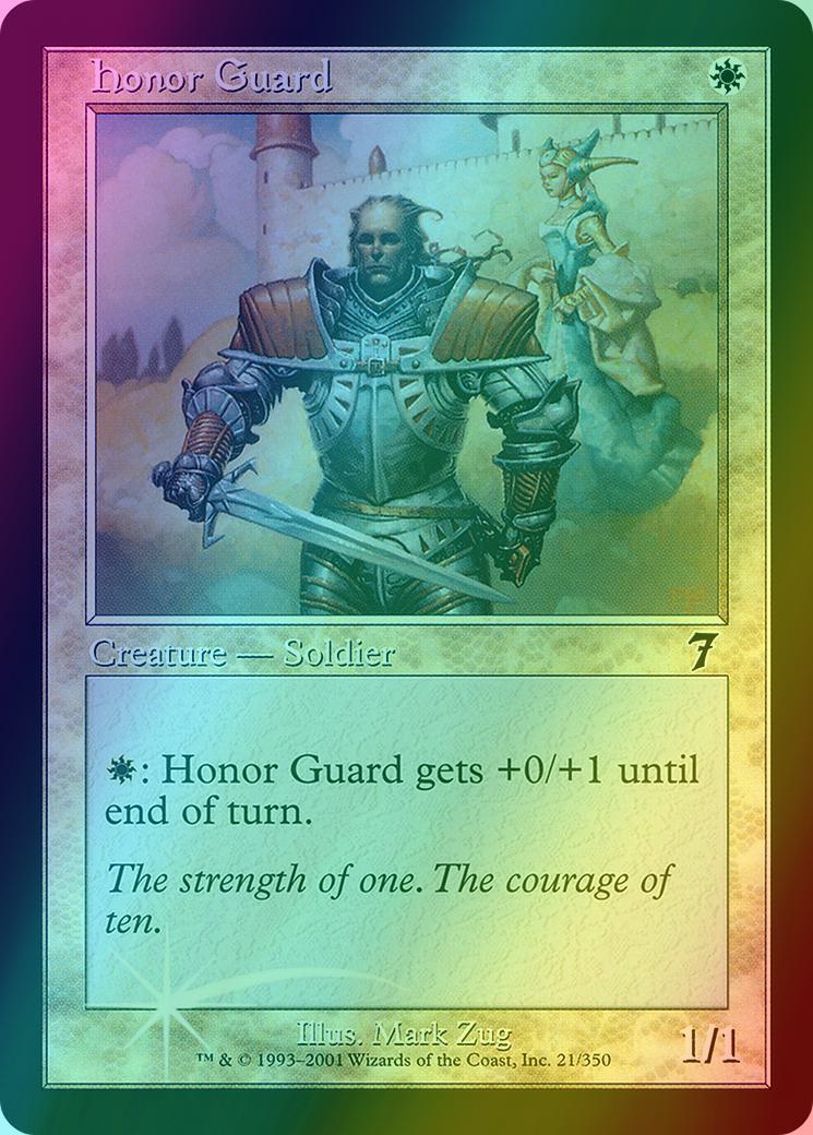 Honor Guard [21x] [Seventh Edition] [Foil]