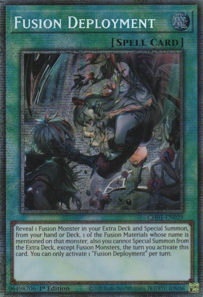 Fusion Deployment - CH01-EN029 - Starlight Rare - 1st Edition