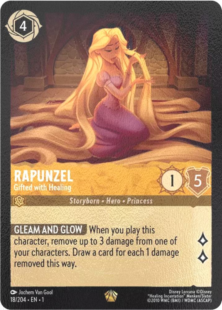 Rapunzel - Gifted with Healing - 18/204 [The First Chapter] [Cold Foil]