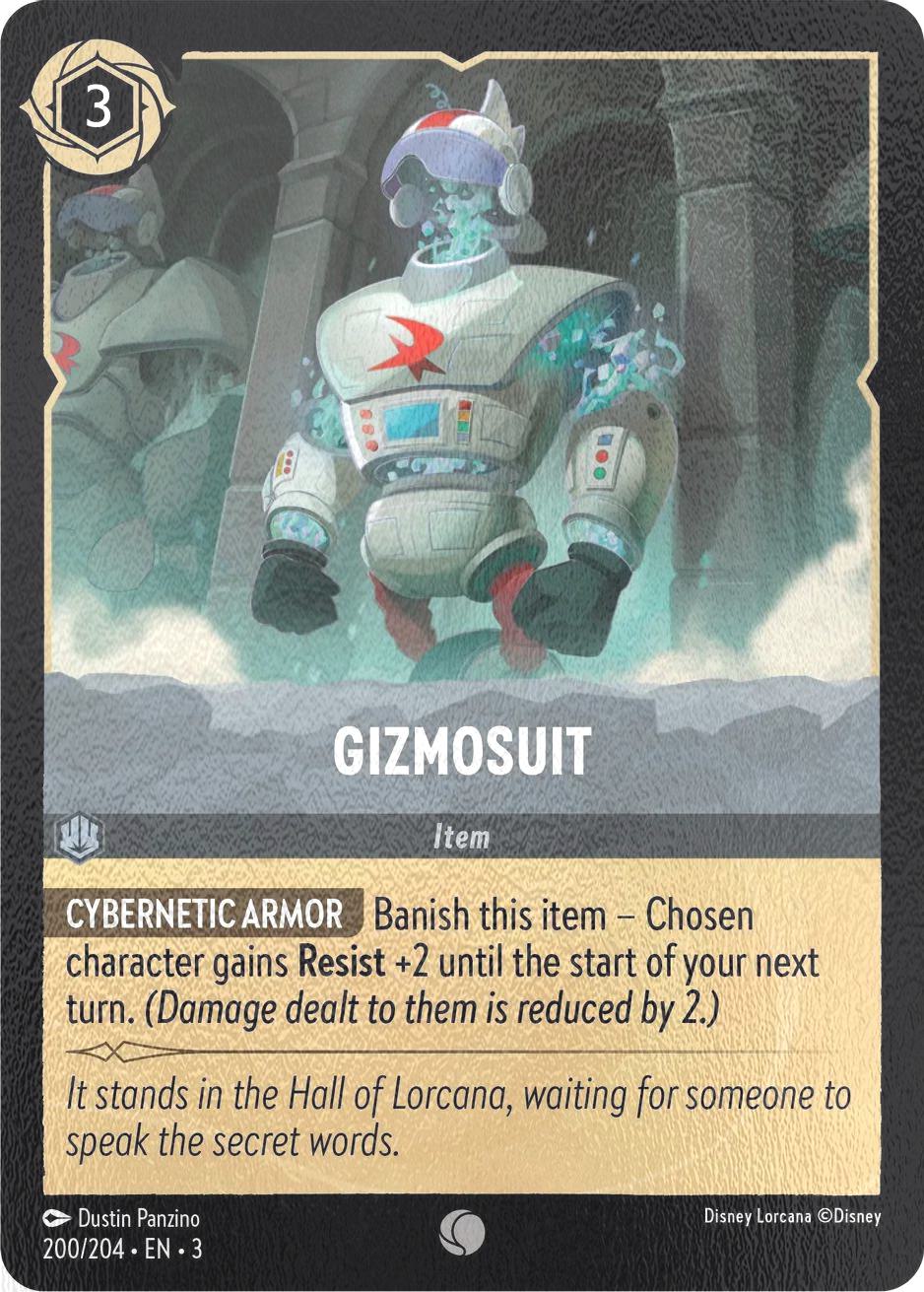 Gizmosuit - 200/204 [Into the Inklands] [Cold Foil]