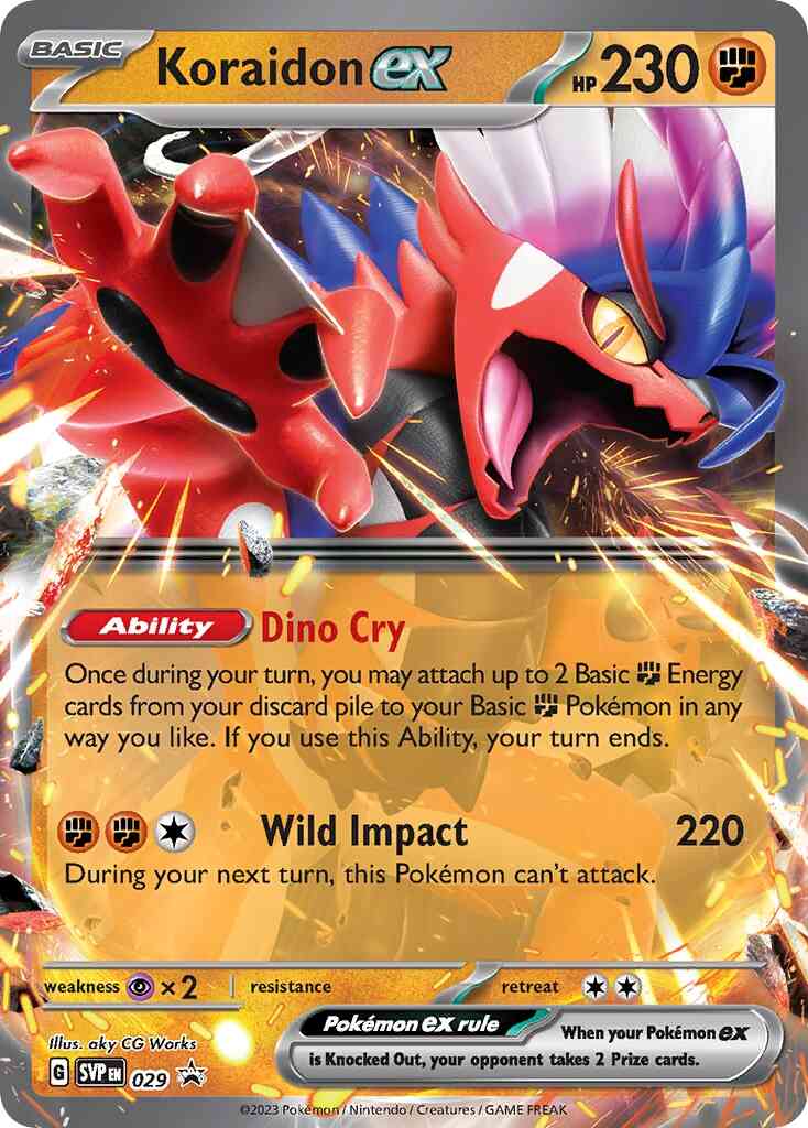 Koraidon ex - 029 - Promo [svp-029] [Ultra]