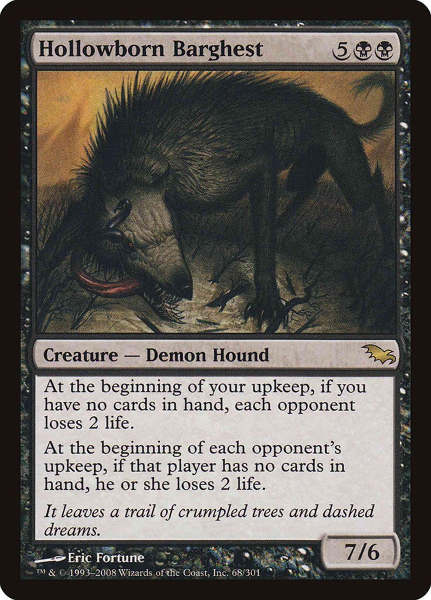 Hollowborn Barghest [68] [Shadowmoor] [Non-Foil]