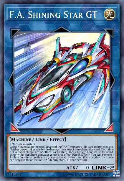 F.A. Shining Star GT - MP20-EN144 - Super Rare - 1st Edition