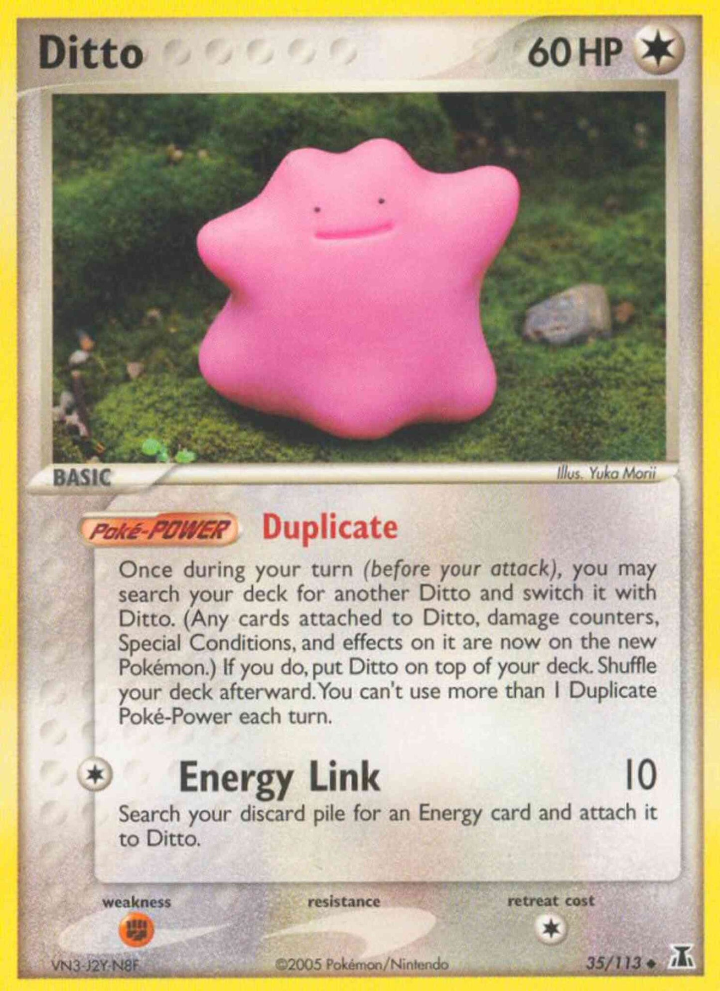 Ditto - 35/113 - Uncommon [ex11-35] [Reverse Holo]