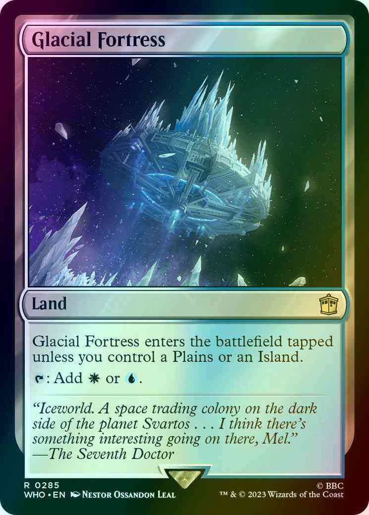 Glacial Fortress [285] [Universes Beyond: Doctor Who] [Foil]