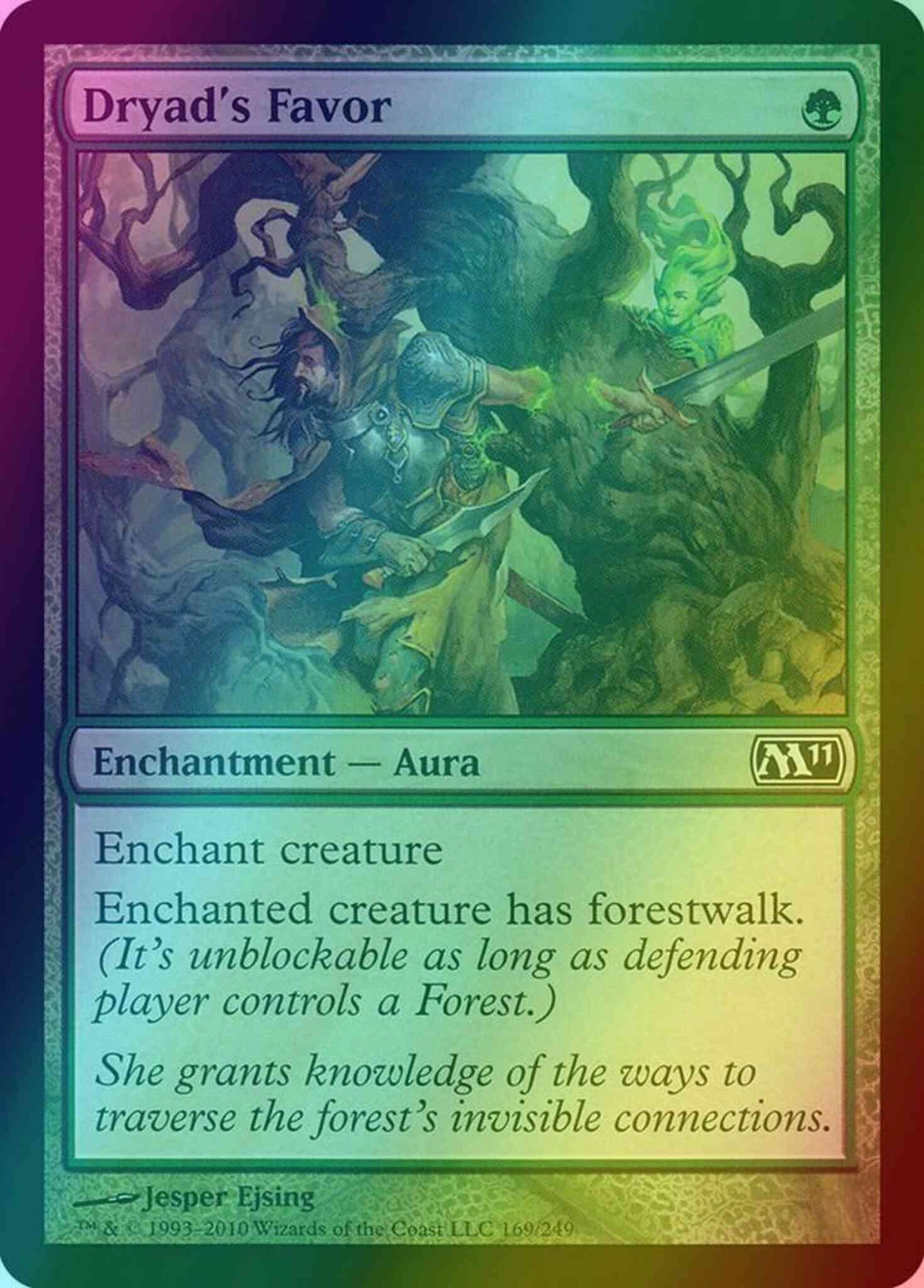 Dryad's Favor [169] [Magic 2011] [Foil]