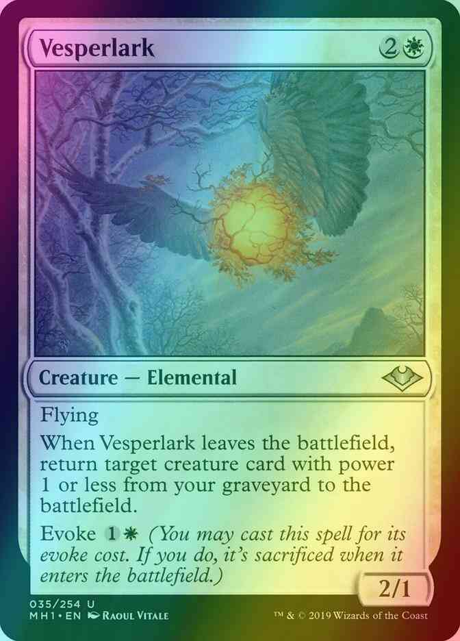Vesperlark [35] [Modern Horizons] [Foil]