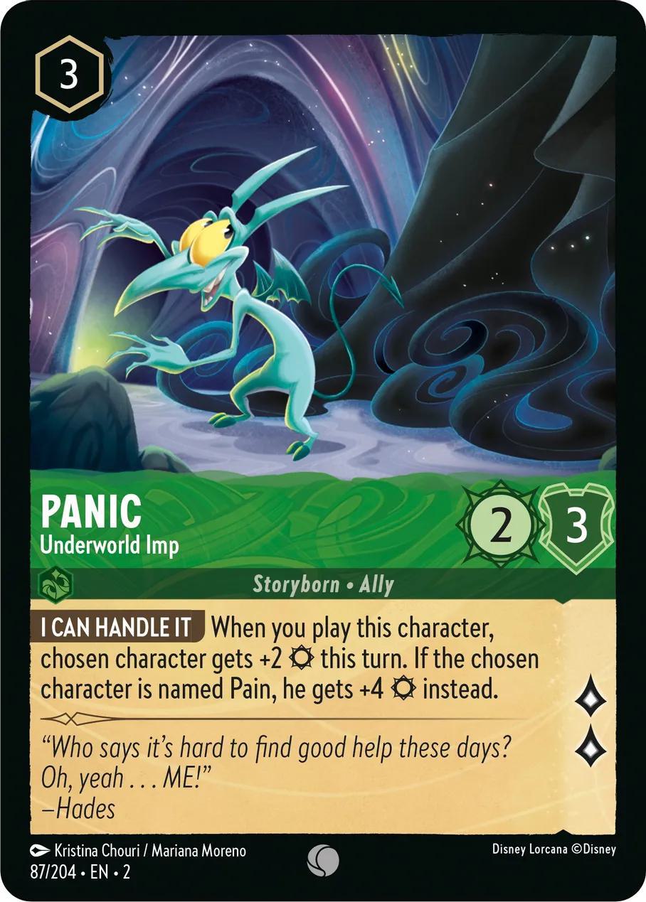 Panic - Underworld Imp - 87/204 [Rise Of The Floodborn] [Non-Foil]
