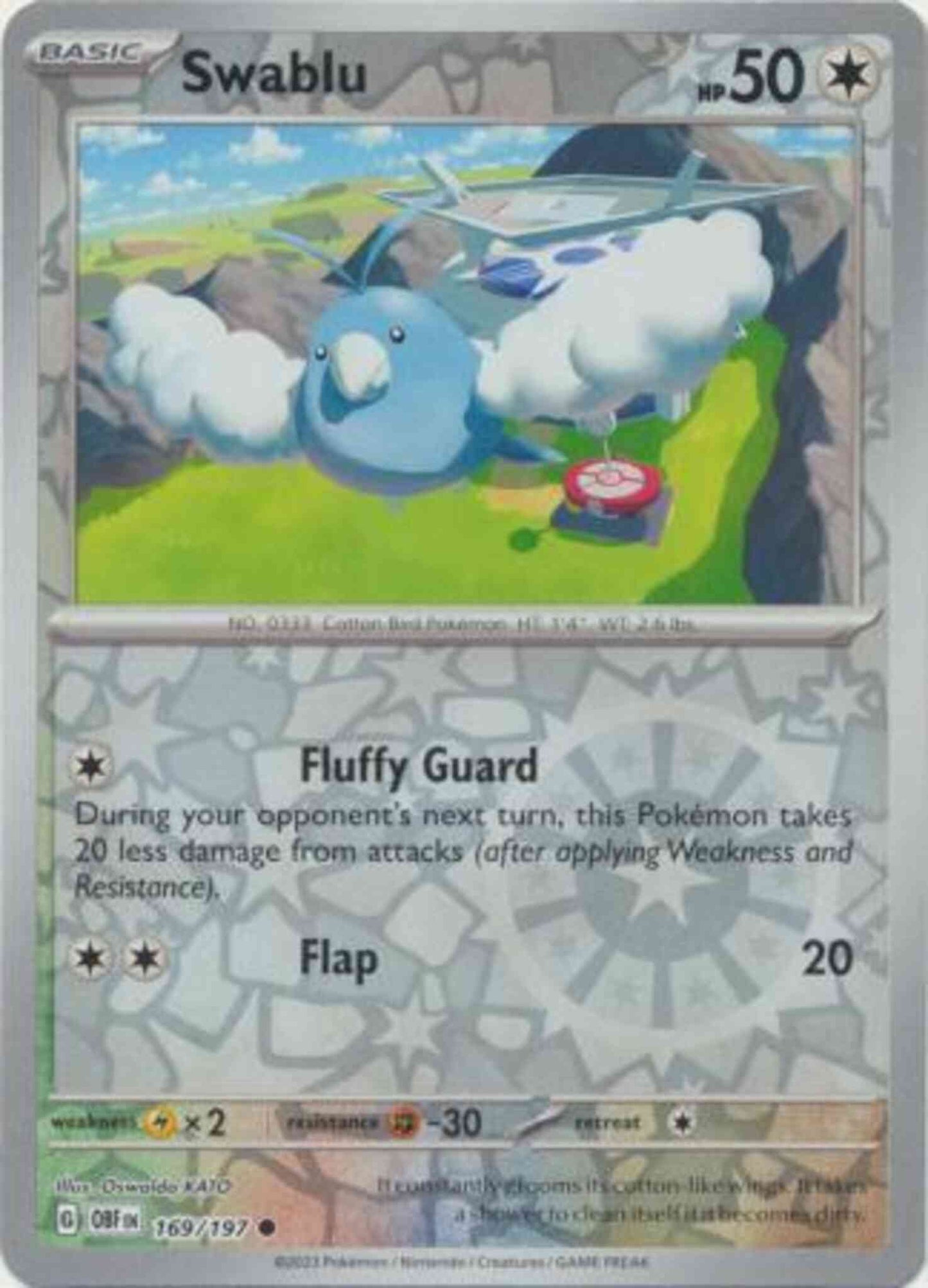 Swablu - 169/197 - Common [sv03-169] [Reverse Holo]