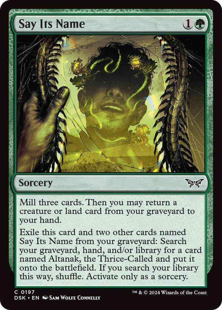 Say Its Name [197] [Duskmourn: House of Horror] [Non-Foil]