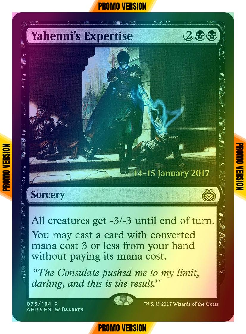 Yahenni's Expertise [75s] [Aether Revolt Promos] [Foil]