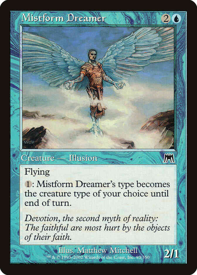 Mistform Dreamer [93] [Onslaught] [Non-Foil]