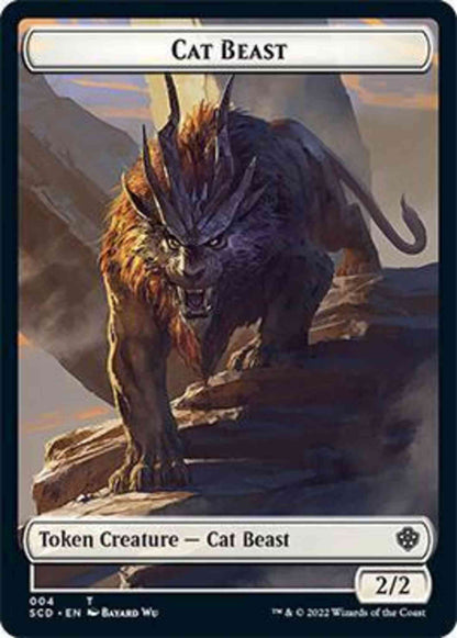 Cat Beast Token (04) // Insect Token (22) [Starter Commander Decks: Tokens] [Non-Foil]