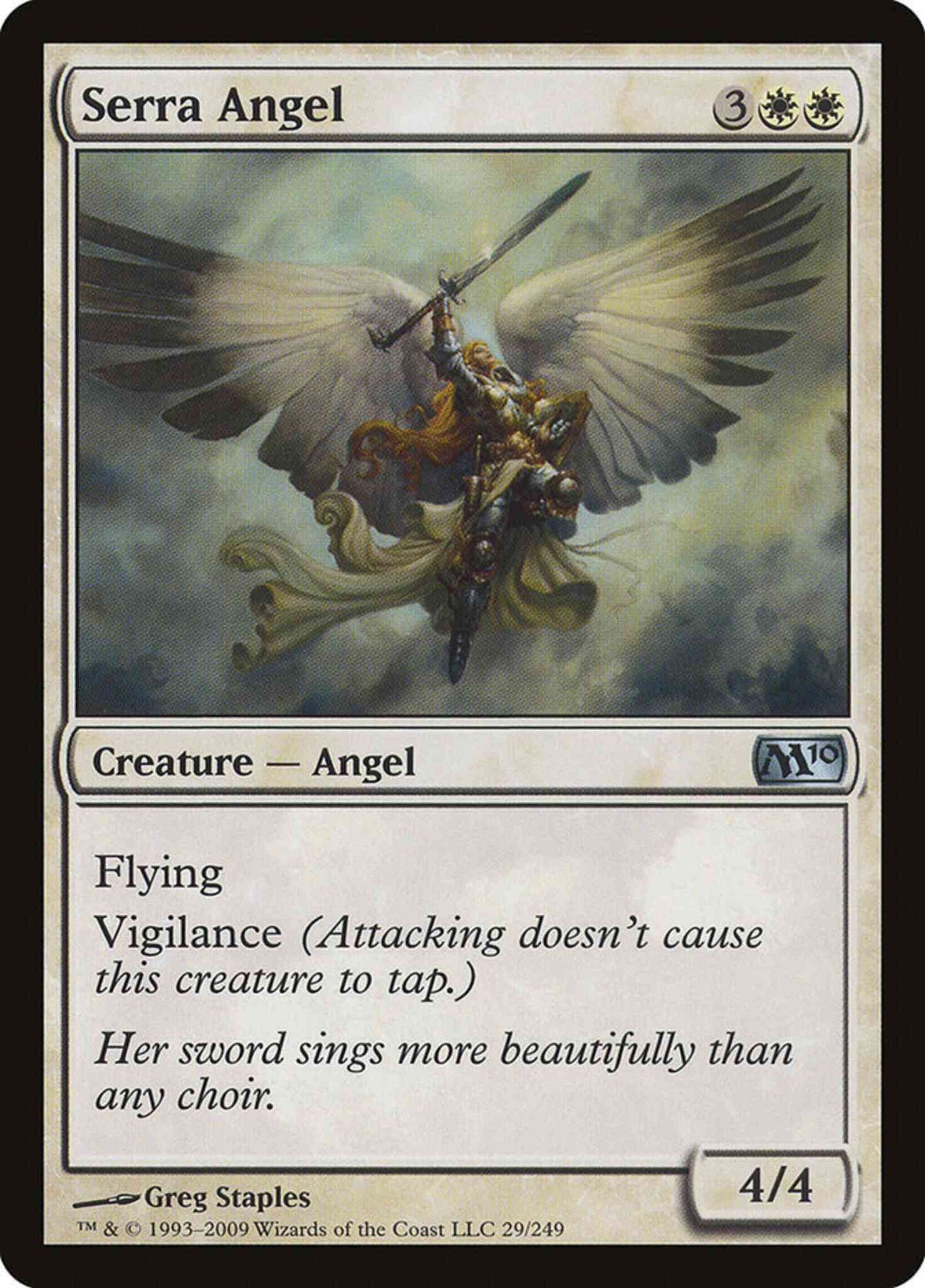 Serra Angel [29] [Magic 2010] [Non-Foil]