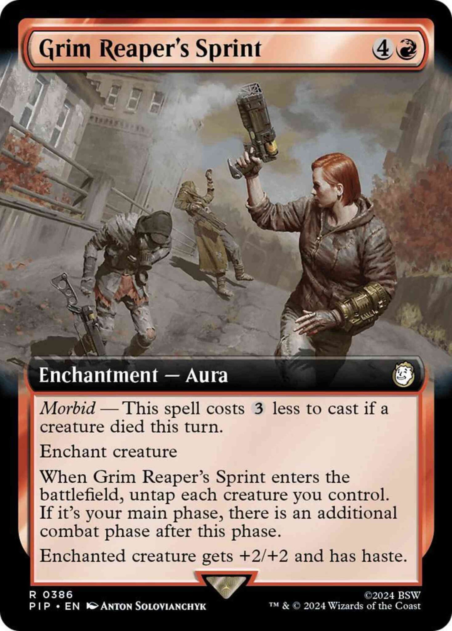 Grim Reaper's Sprint [386] [Extended Art] [Fallout] [Non-Foil]