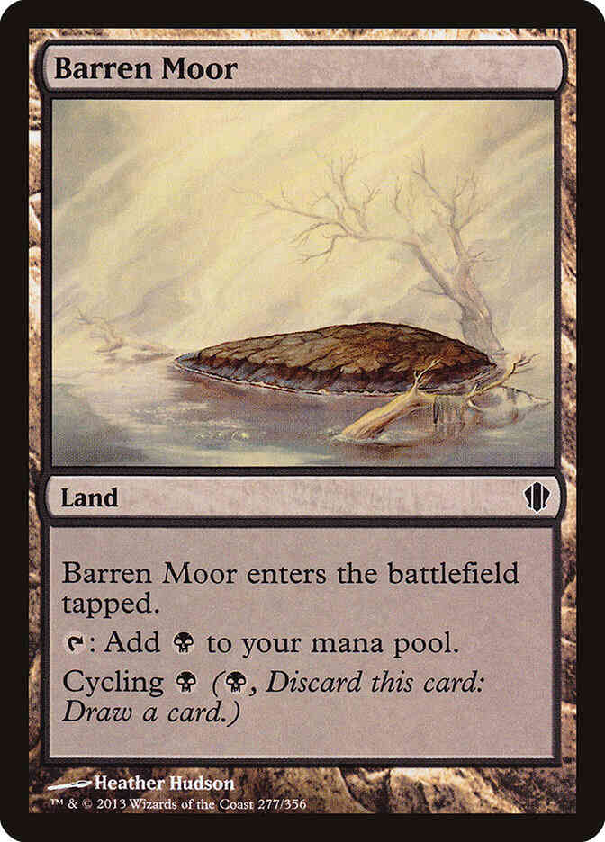 Barren Moor [277] [Commander 2013] [Non-Foil]