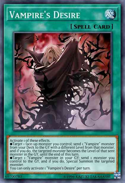 Vampire's Desire - DASA-EN008 - Secret Rare - Unlimited