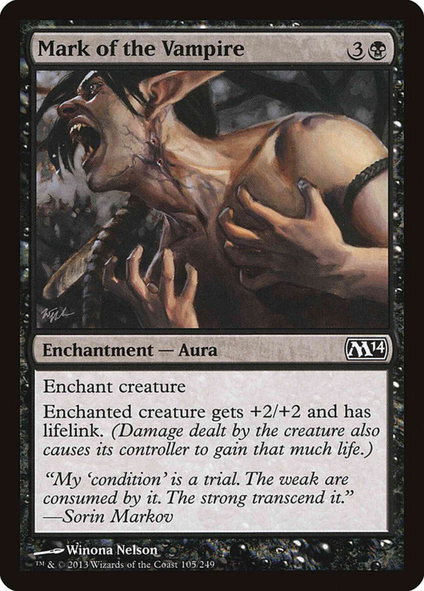 Mark of the Vampire [105] [Magic 2014] [Non-Foil]
