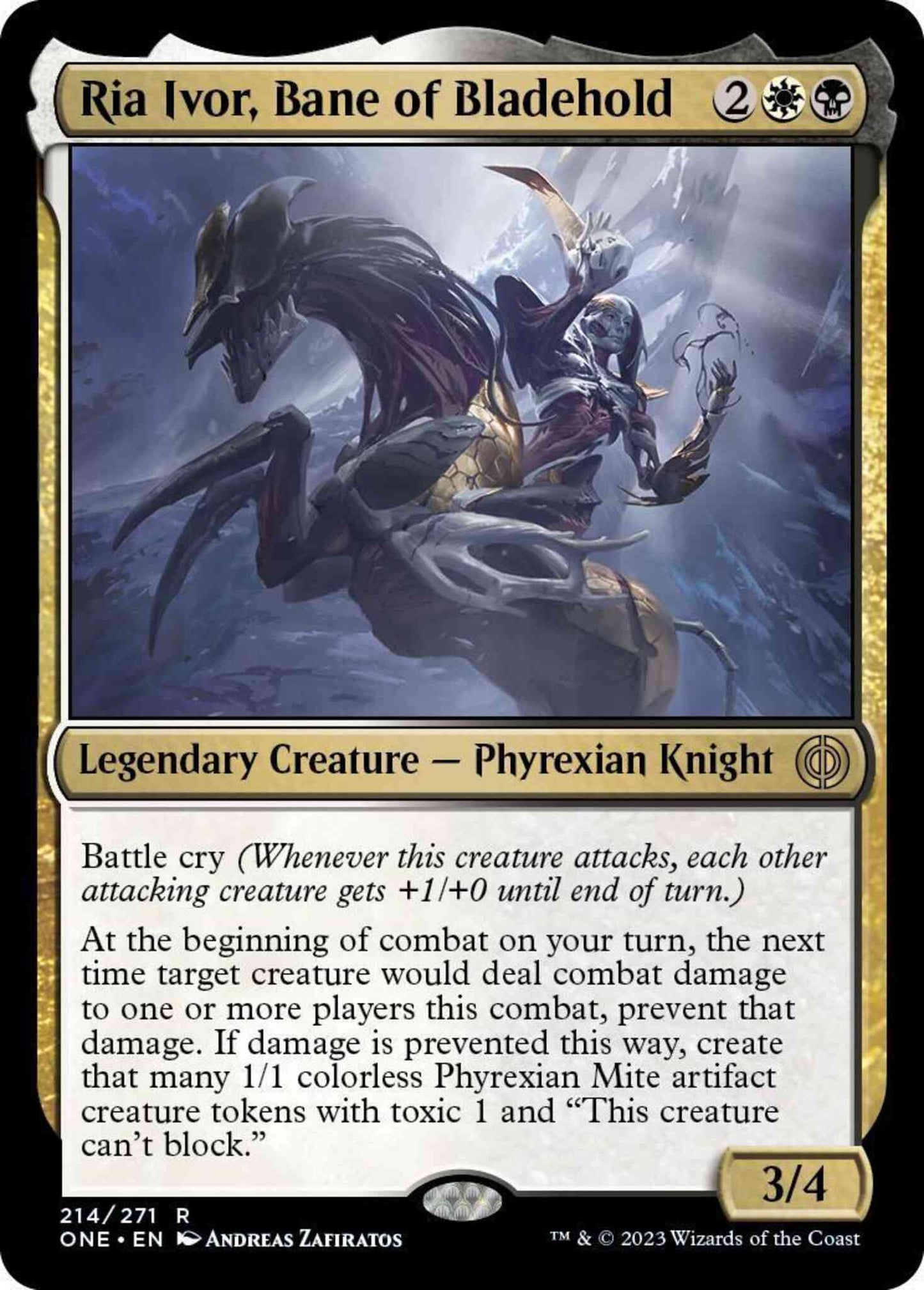 Ria Ivor, Bane of Bladehold [214] [Phyrexia: All Will Be One] [Non-Foil]