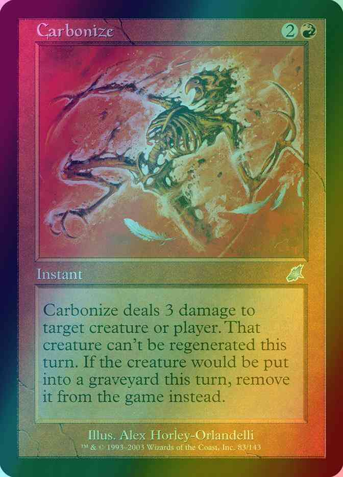 Carbonize [83] [Scourge] [Foil]