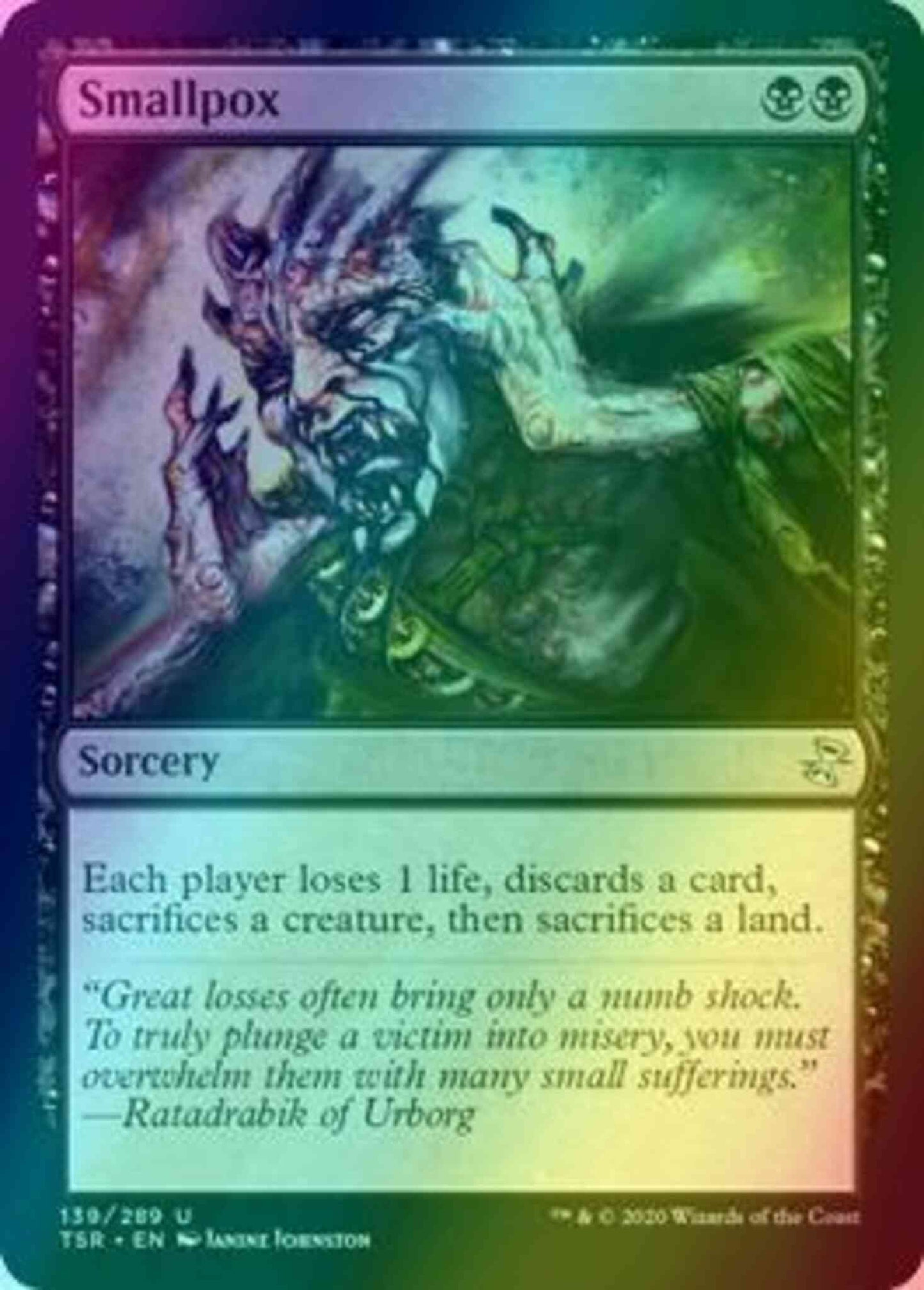Smallpox [139] [Time Spiral Remastered] [Foil]