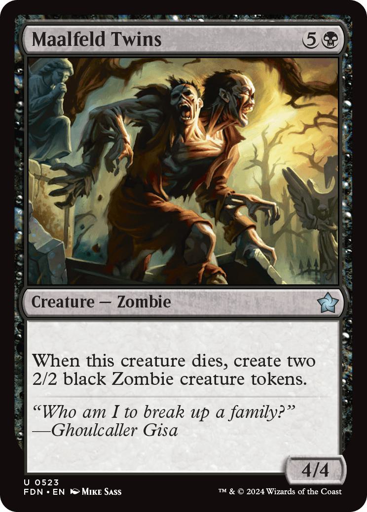 Maalfeld Twins [523] [Foundations] [Non-Foil]