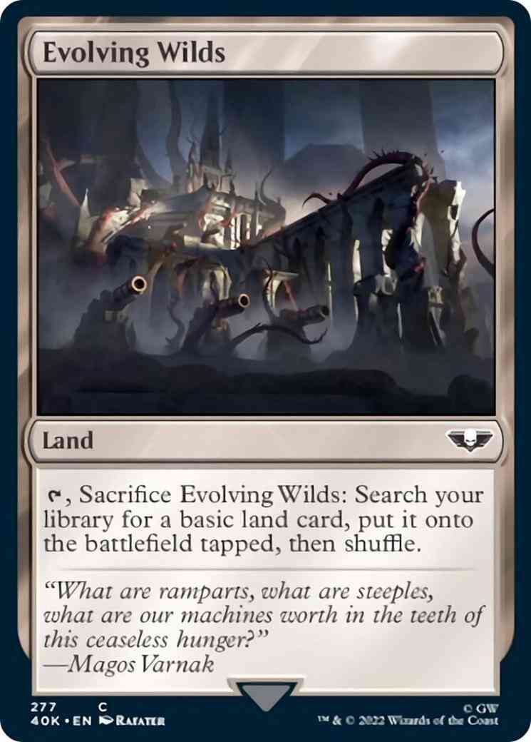 Evolving Wilds [277] [Universes Beyond: Warhammer 40,000] [Non-Foil]