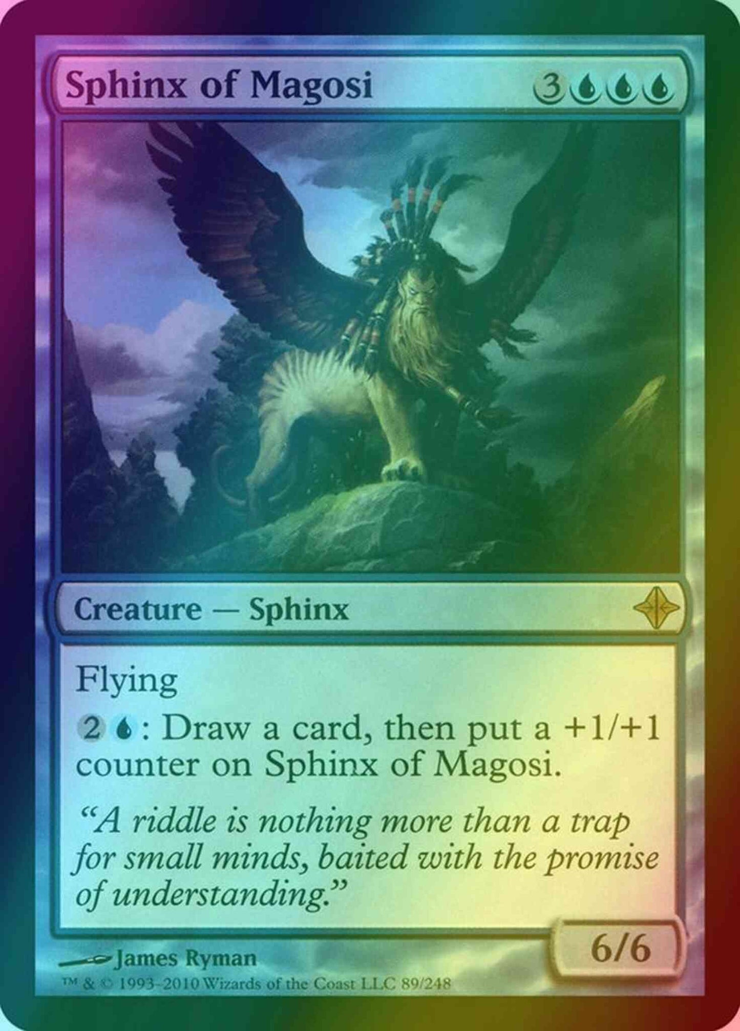 Sphinx of Magosi [89] [Rise Of The Eldrazi] [Foil]
