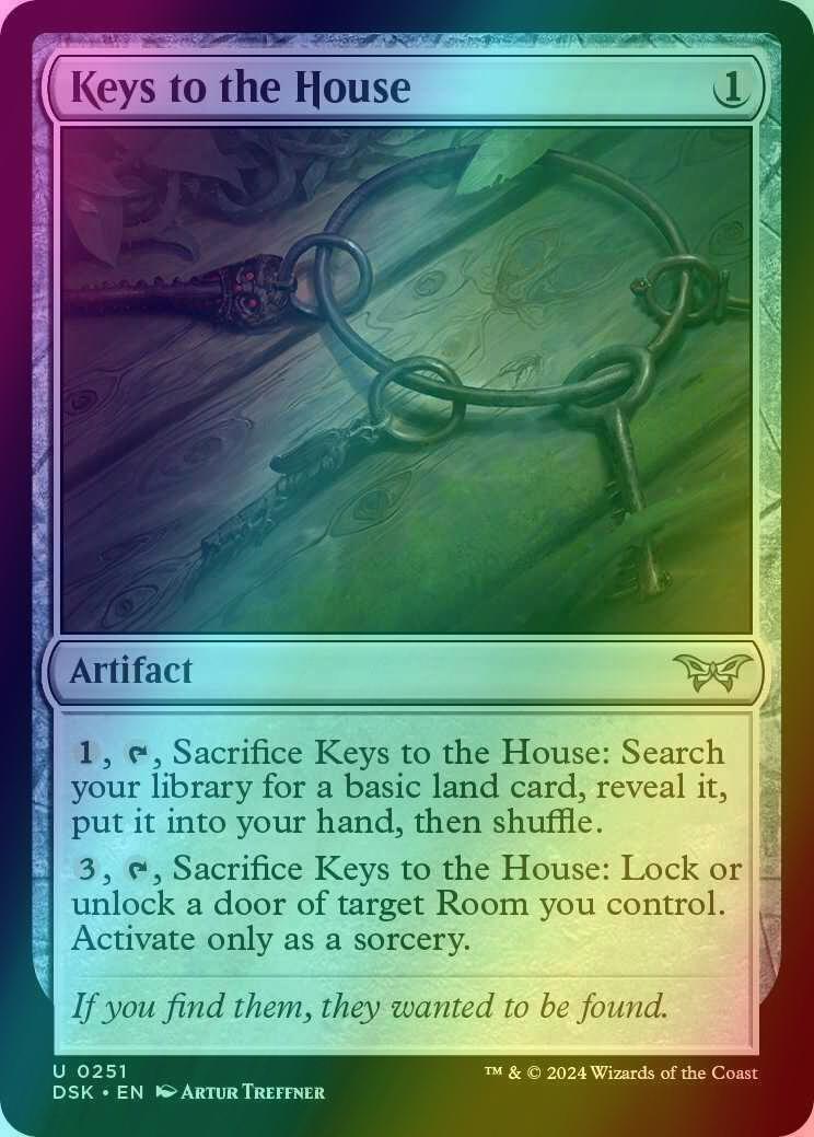 Keys to the House [251] [Duskmourn: House of Horror] [Foil]
