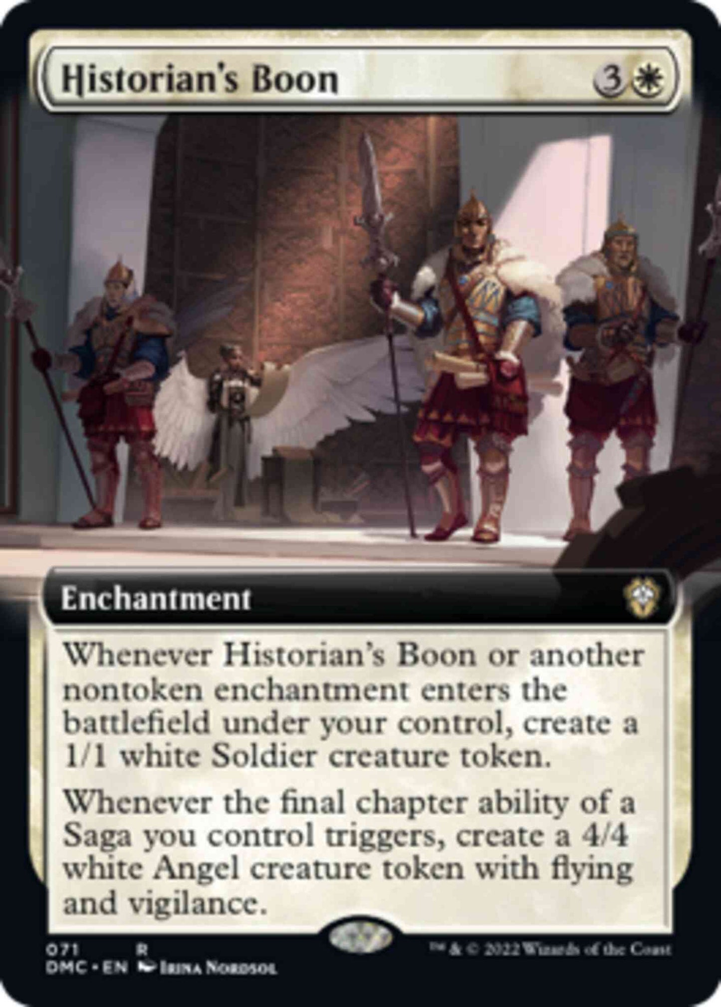 Historian's Boon [71] [Extended Art] [Dominaria United: Commander] [Non-Foil]