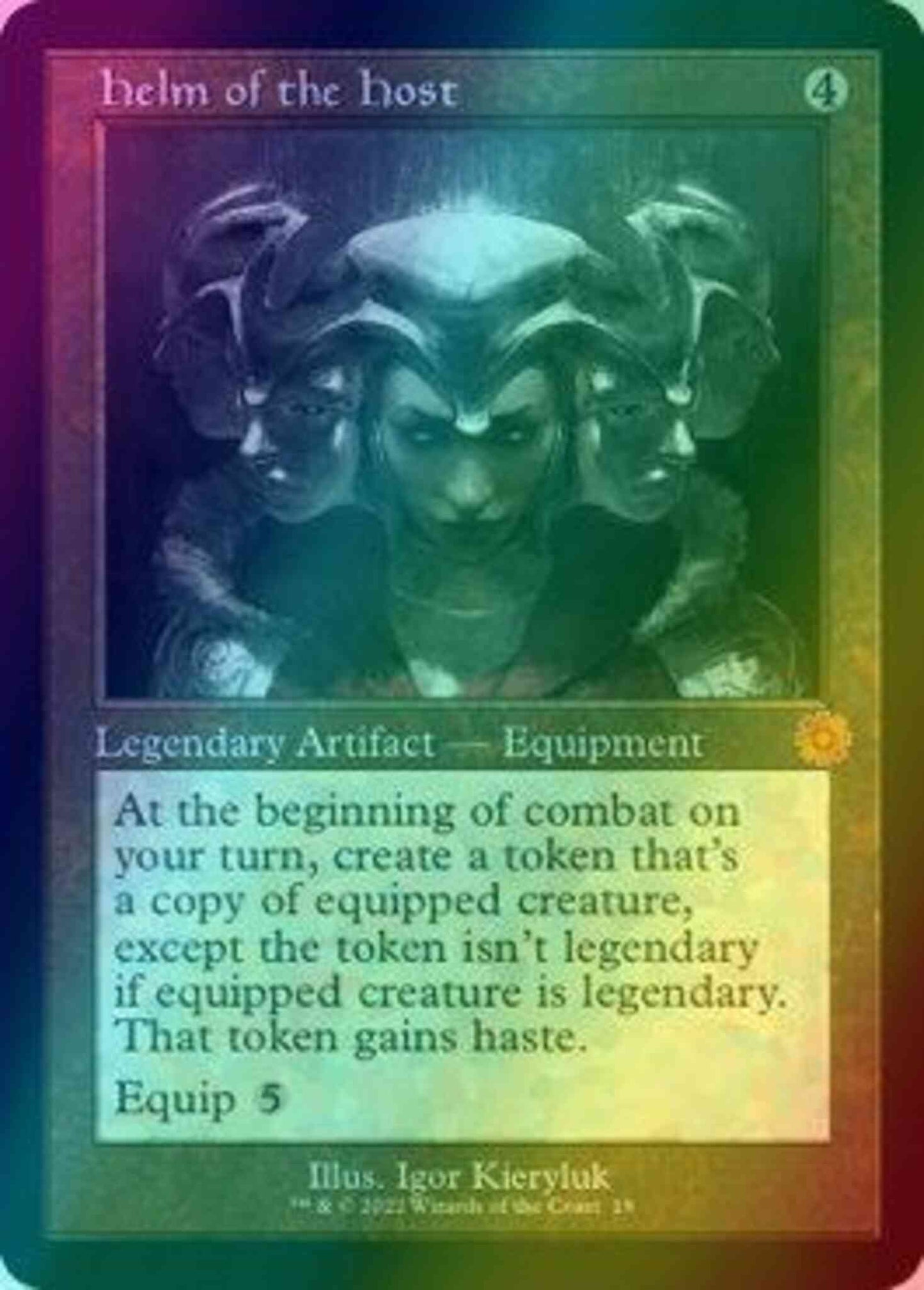 Helm of the Host [19] [Retro Frame] [The Brothers' War Retro Artifacts] [Foil]