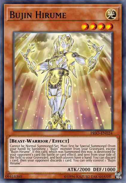 Bujin Hirume - PRIO-EN024 - Ultra Rare - 1st Edition