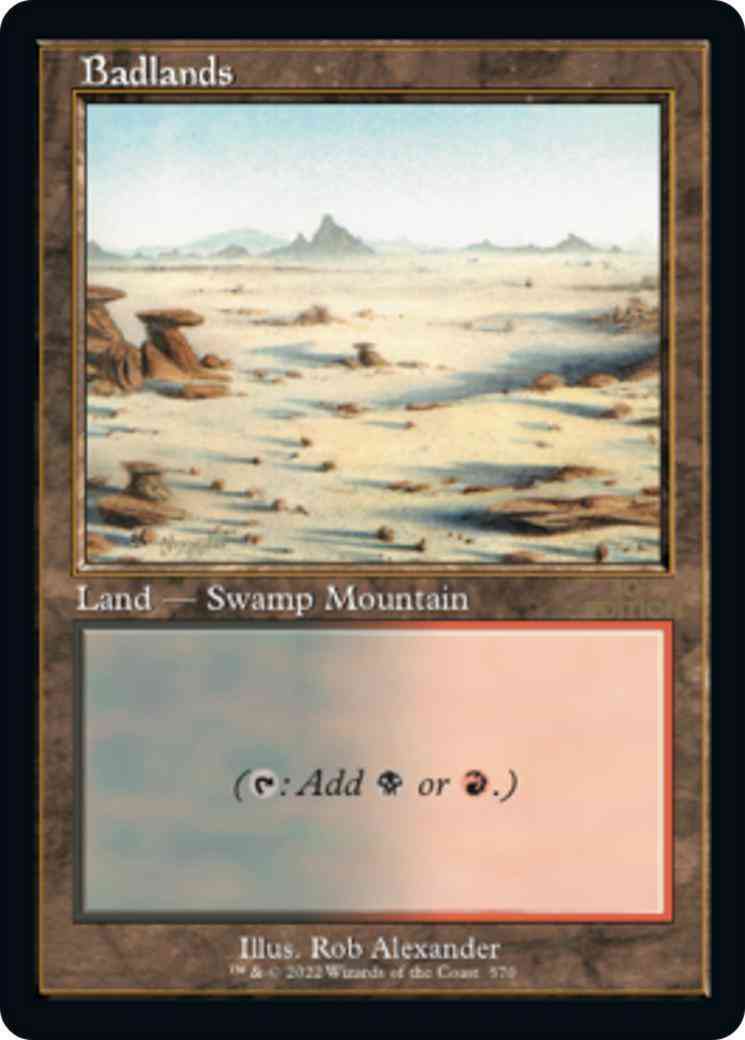Badlands [570] [Retro Frame] [30th Anniversary Edition] [Non-Foil]